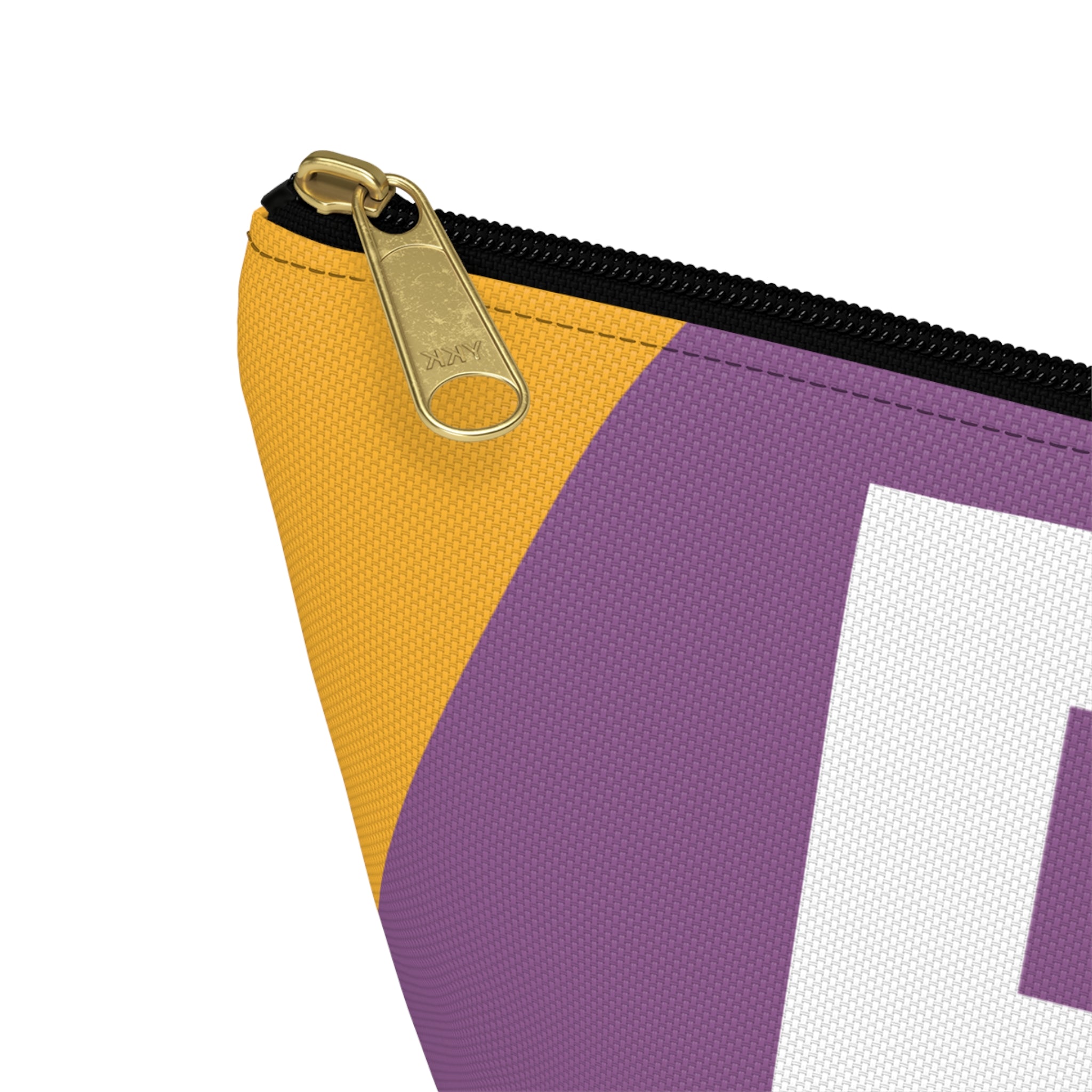 Colorblock Accessory Pouch — Monogram R T-Bottom Cosmetic Bag
