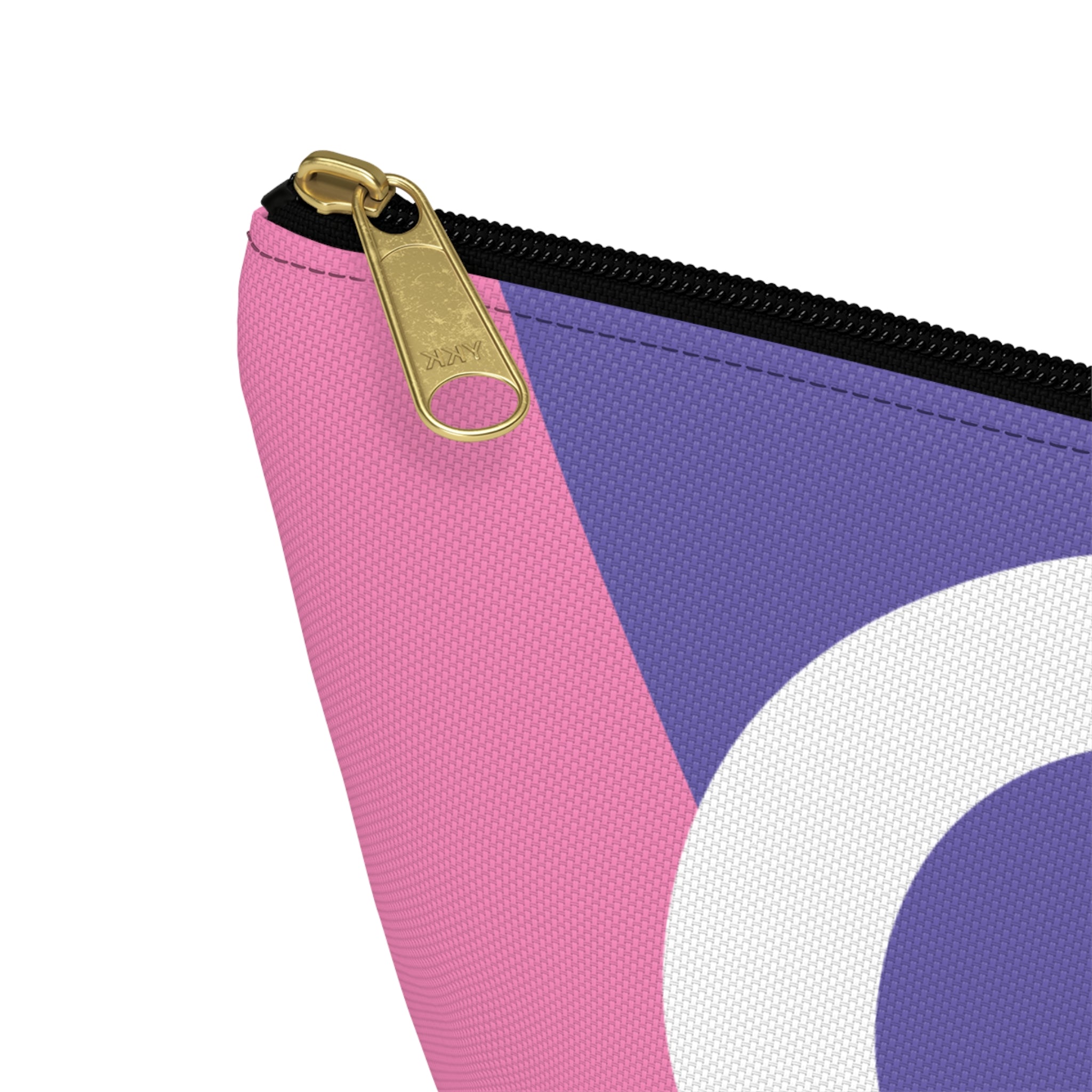Colorblock Accessory Pouch — Monogram O T-Bottom Cosmetic Bag
