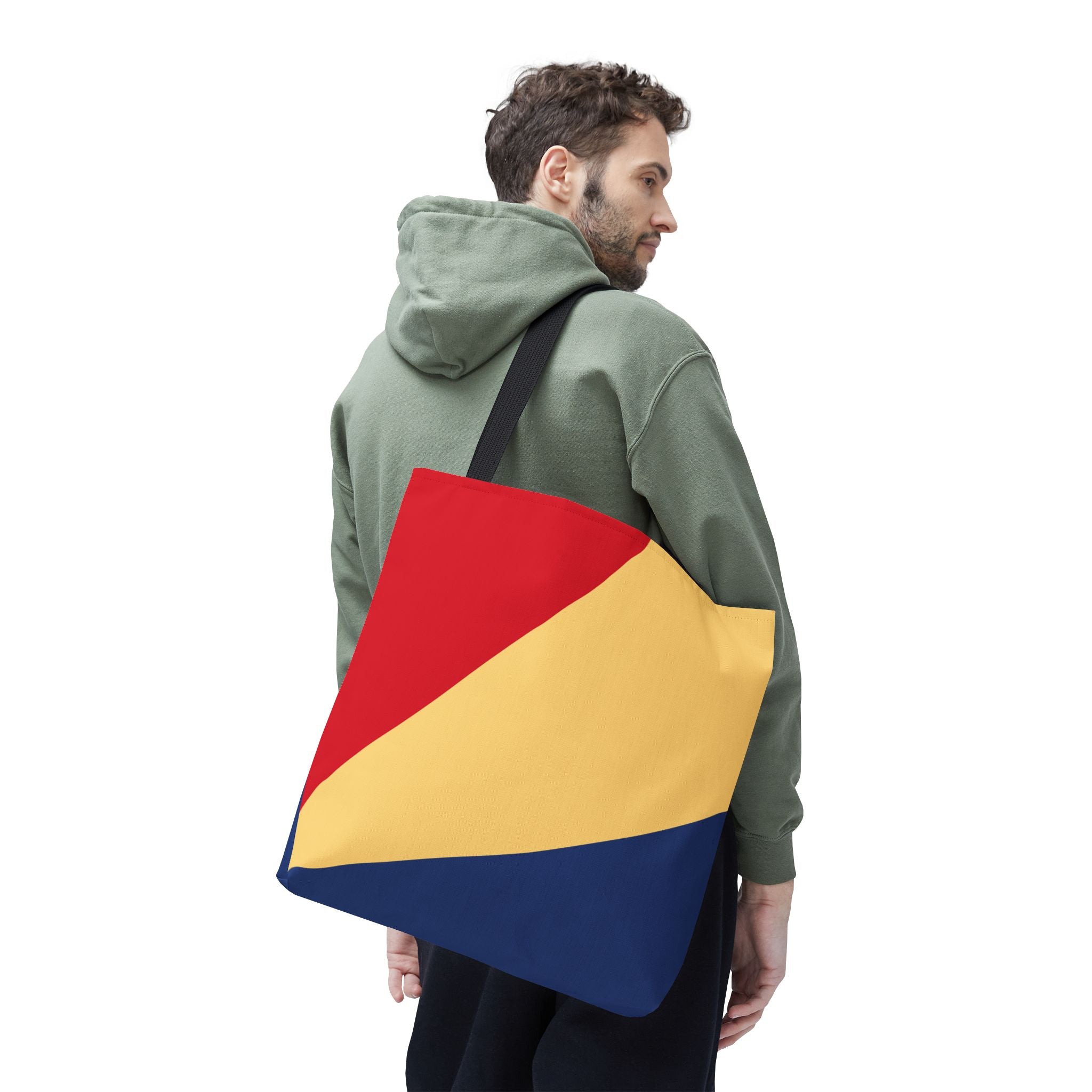 Colorblock Tote Bag