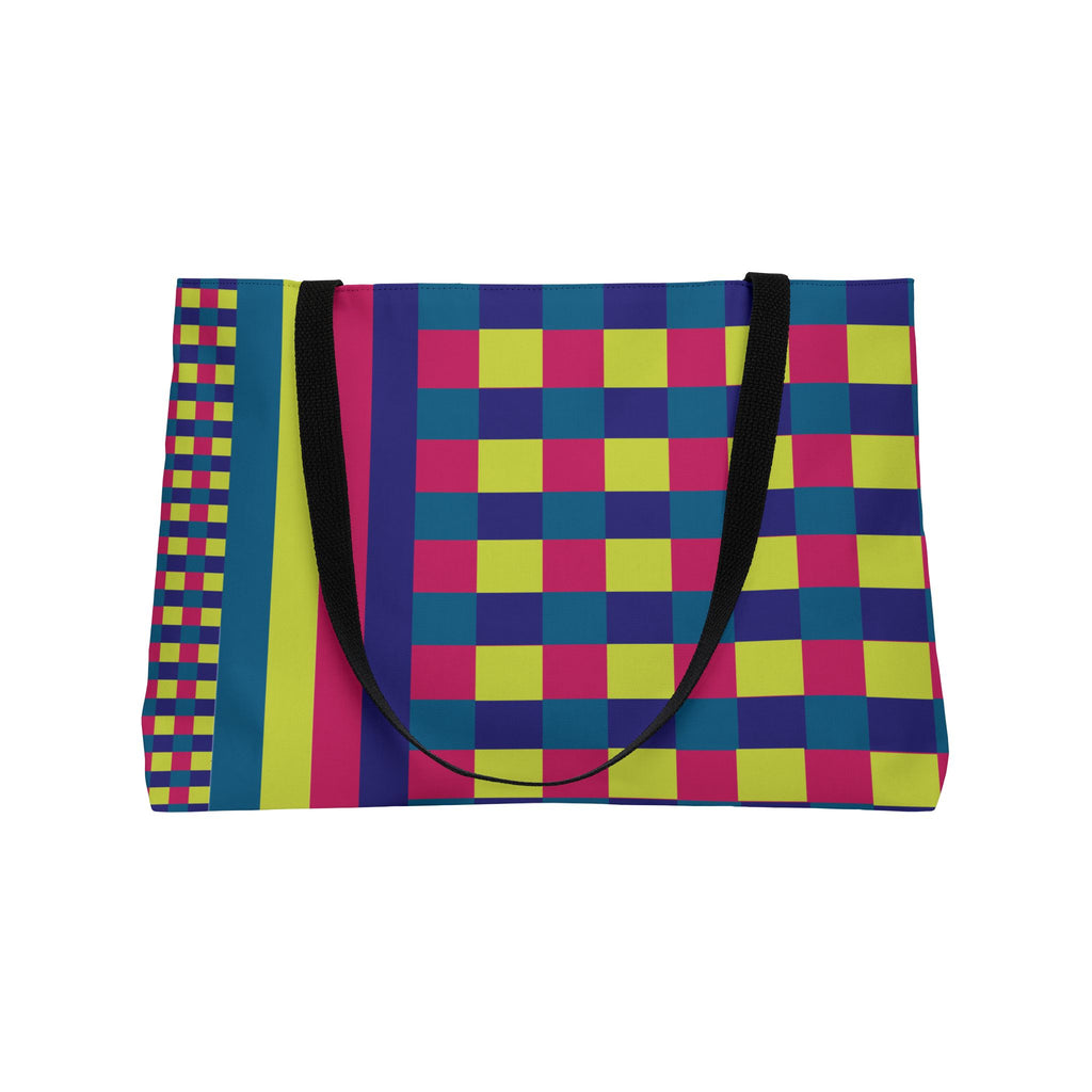 Colorblock Tote Bag