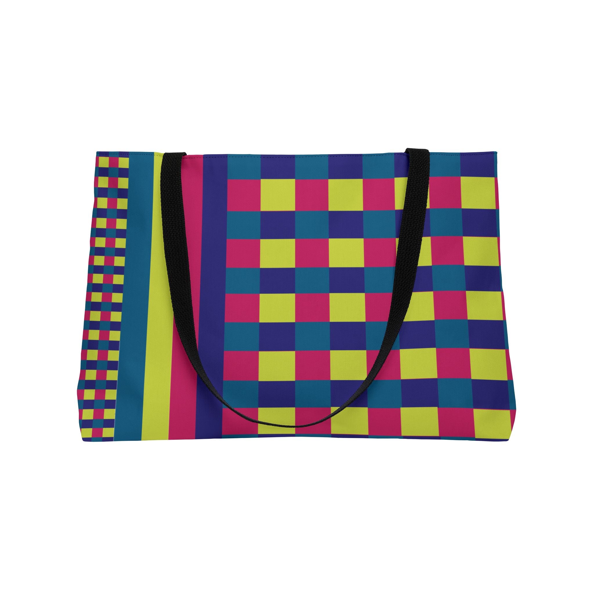 Colorblock Tote Bag