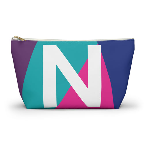 Colorblock Accessory Pouch — Monogram N T-Bottom Cosmetic Bag