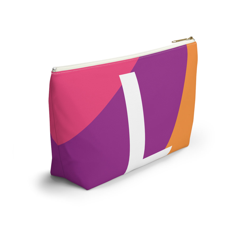 Colorblock Accessory Pouch — Monogram L T-Bottom Cosmetic Bag