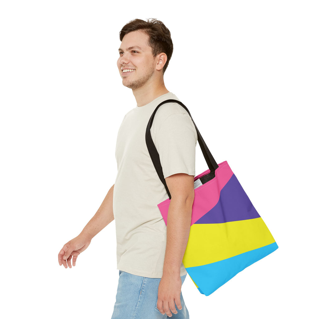Colorblock Tote Bag