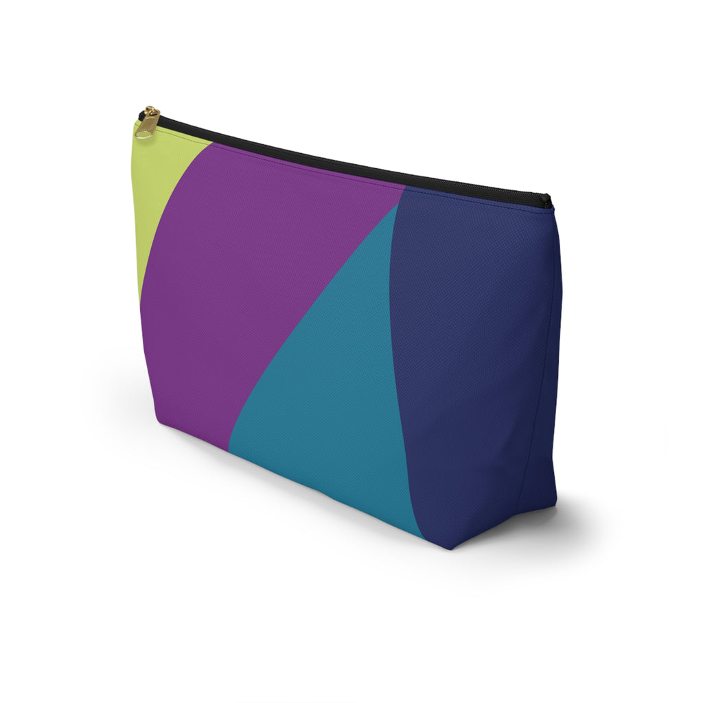 Colorblock Accessory Pouch