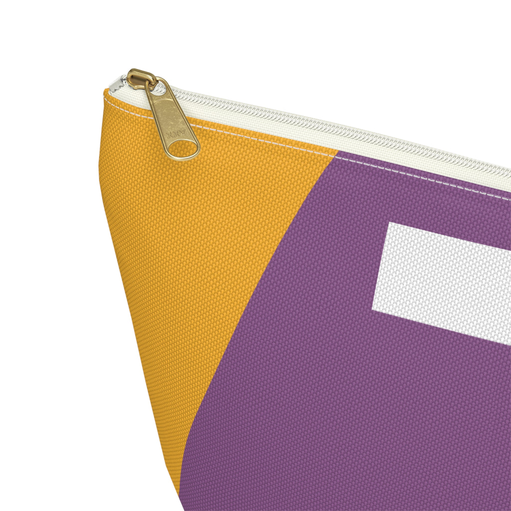 Colorblock Accessory Pouch — Monogram T T-Bottom Cosmetic Bag