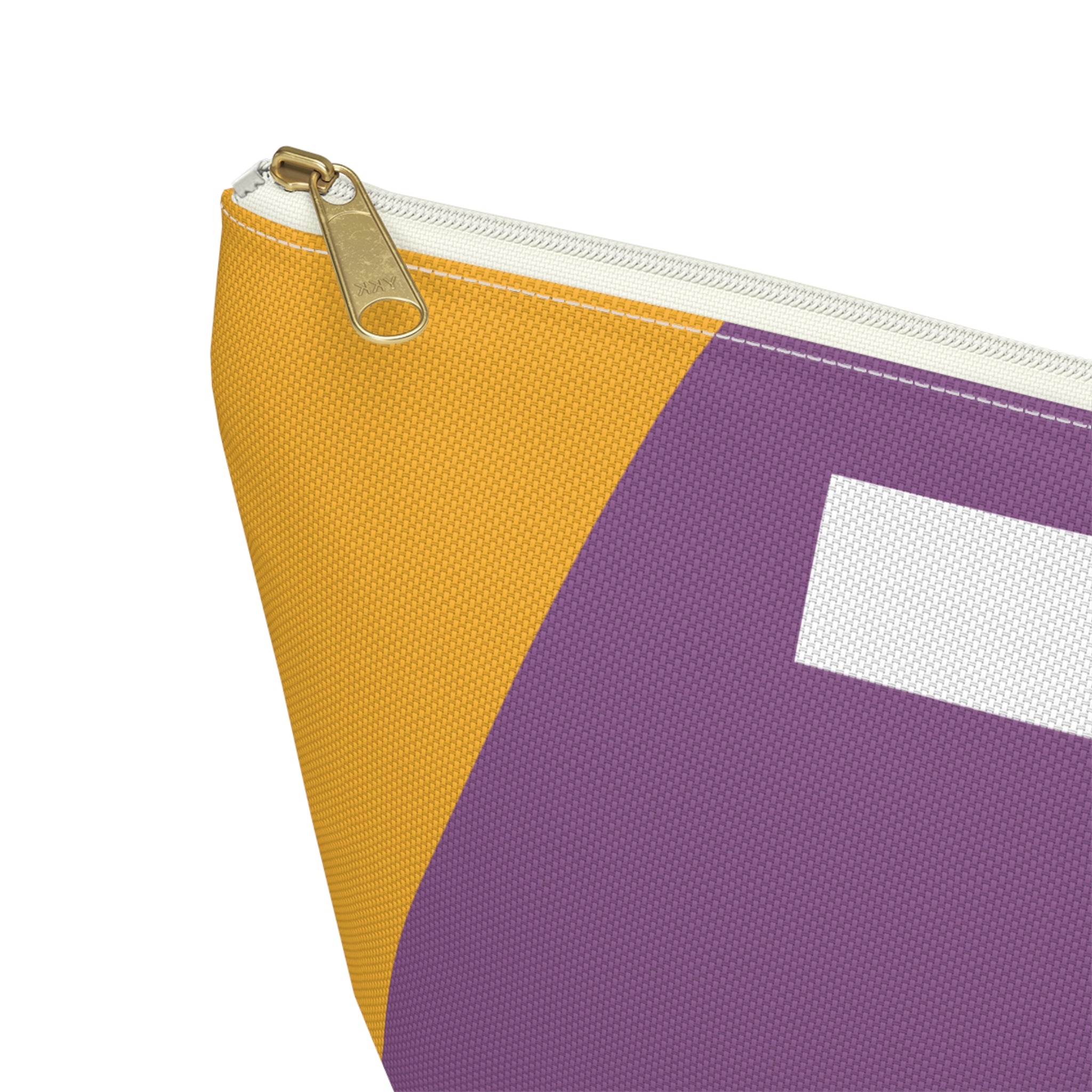 Colorblock Accessory Pouch — Monogram T T-Bottom Cosmetic Bag