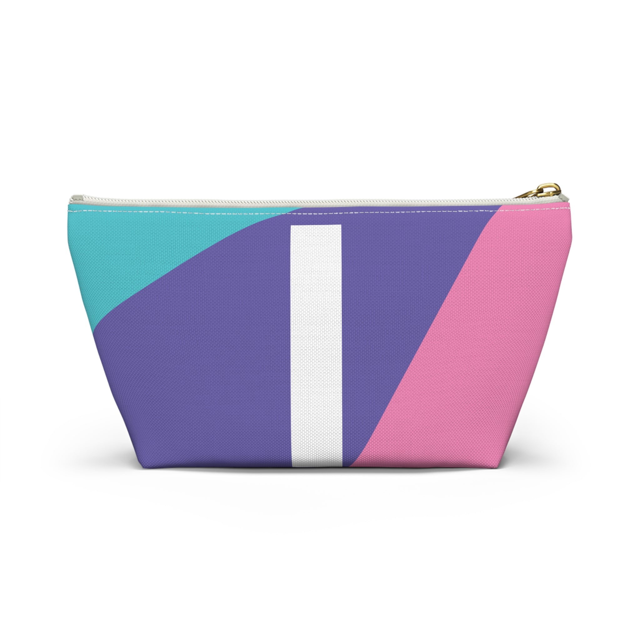 Colorblock Accessory Pouch — Monogram I T-Bottom Cosmetic Bag