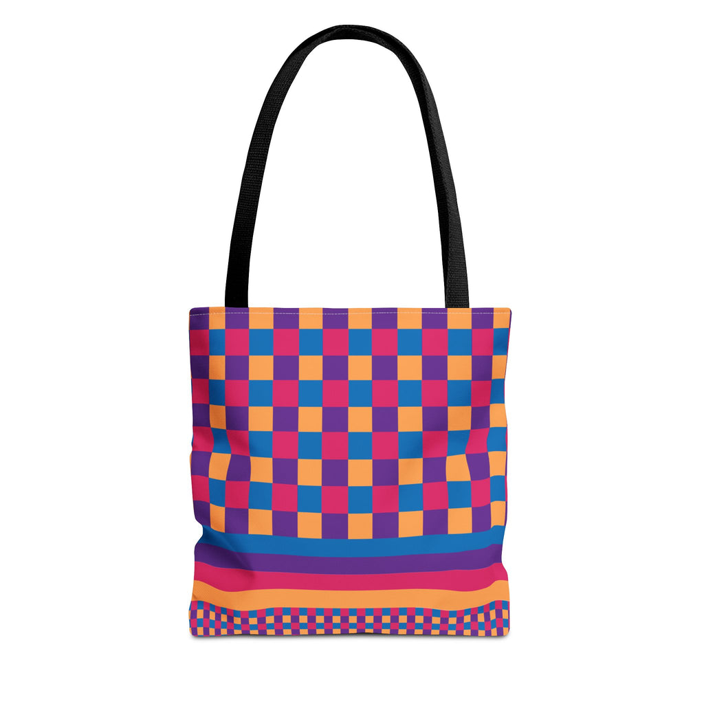 Colorblock Tote Bag