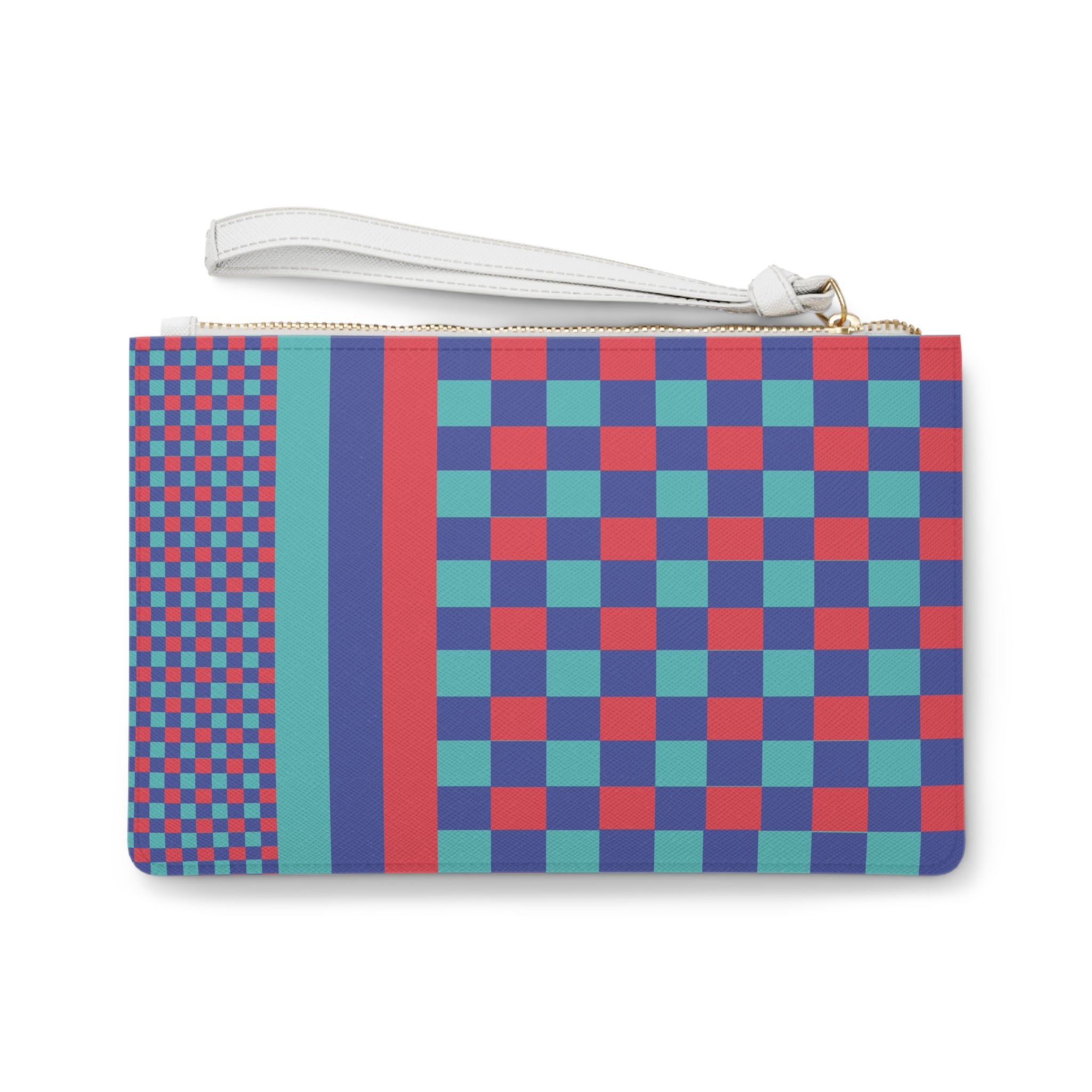 Colorblock Clutch Bag