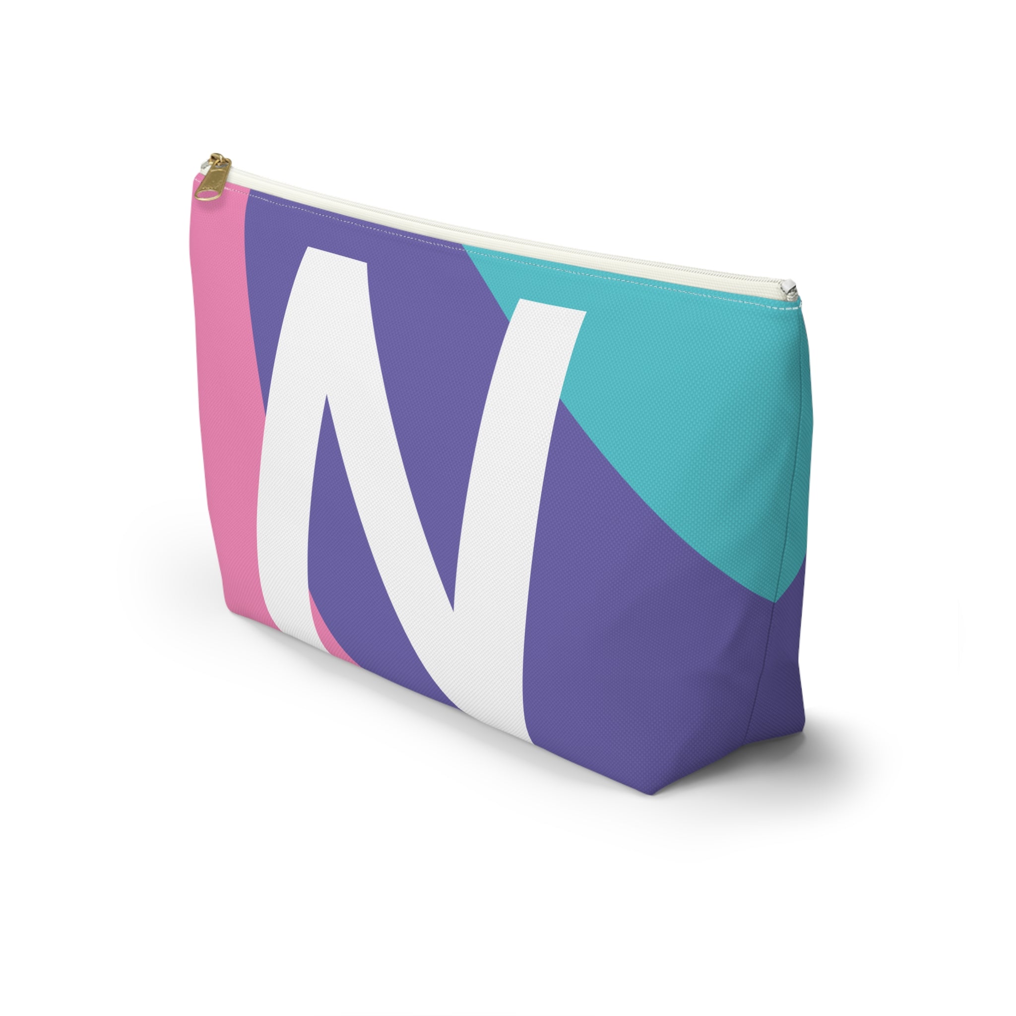 Colorblock Accessory Pouch — Monogram N T-Bottom Cosmetic Bag