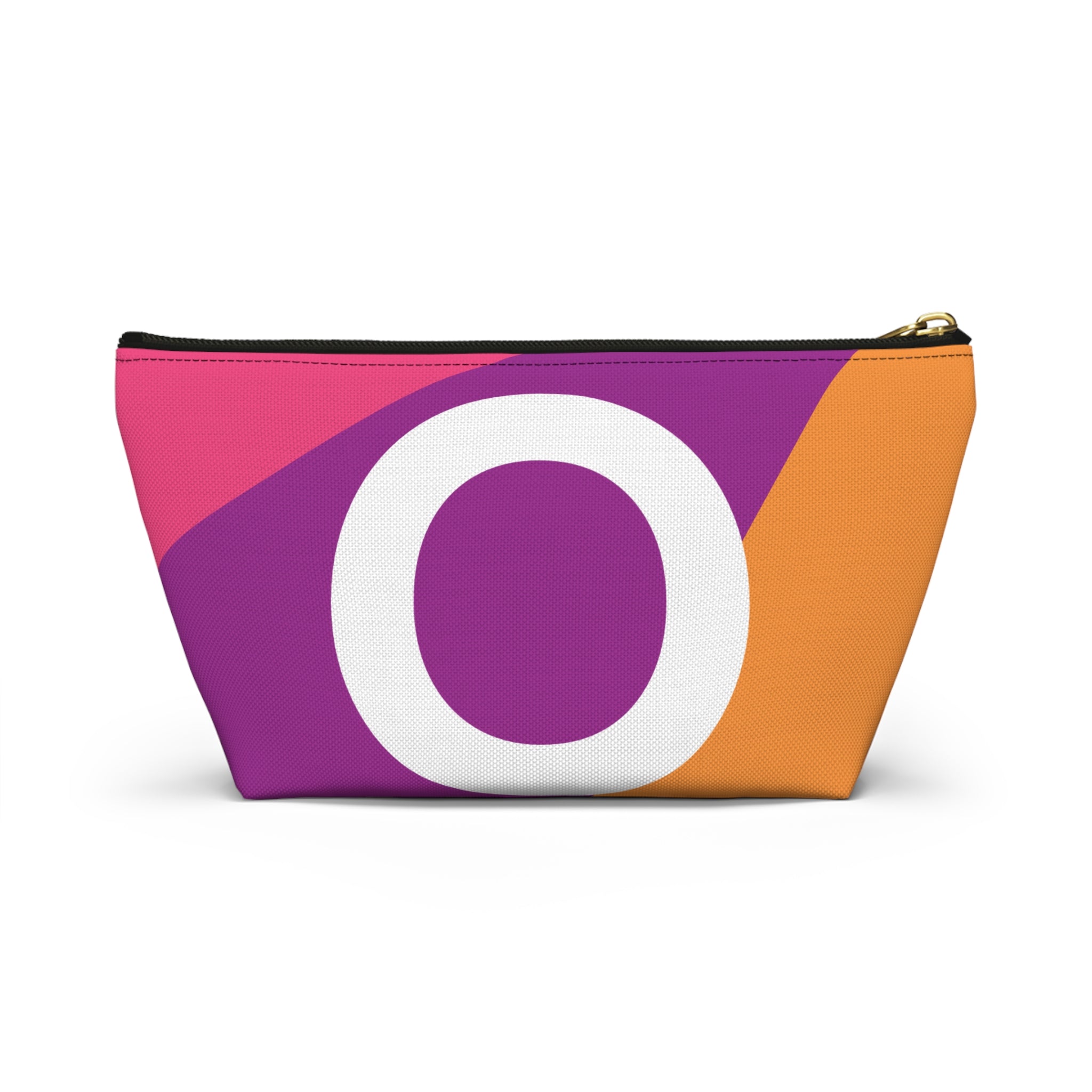 Colorblock Accessory Pouch — Monogram O T-Bottom Cosmetic Bag