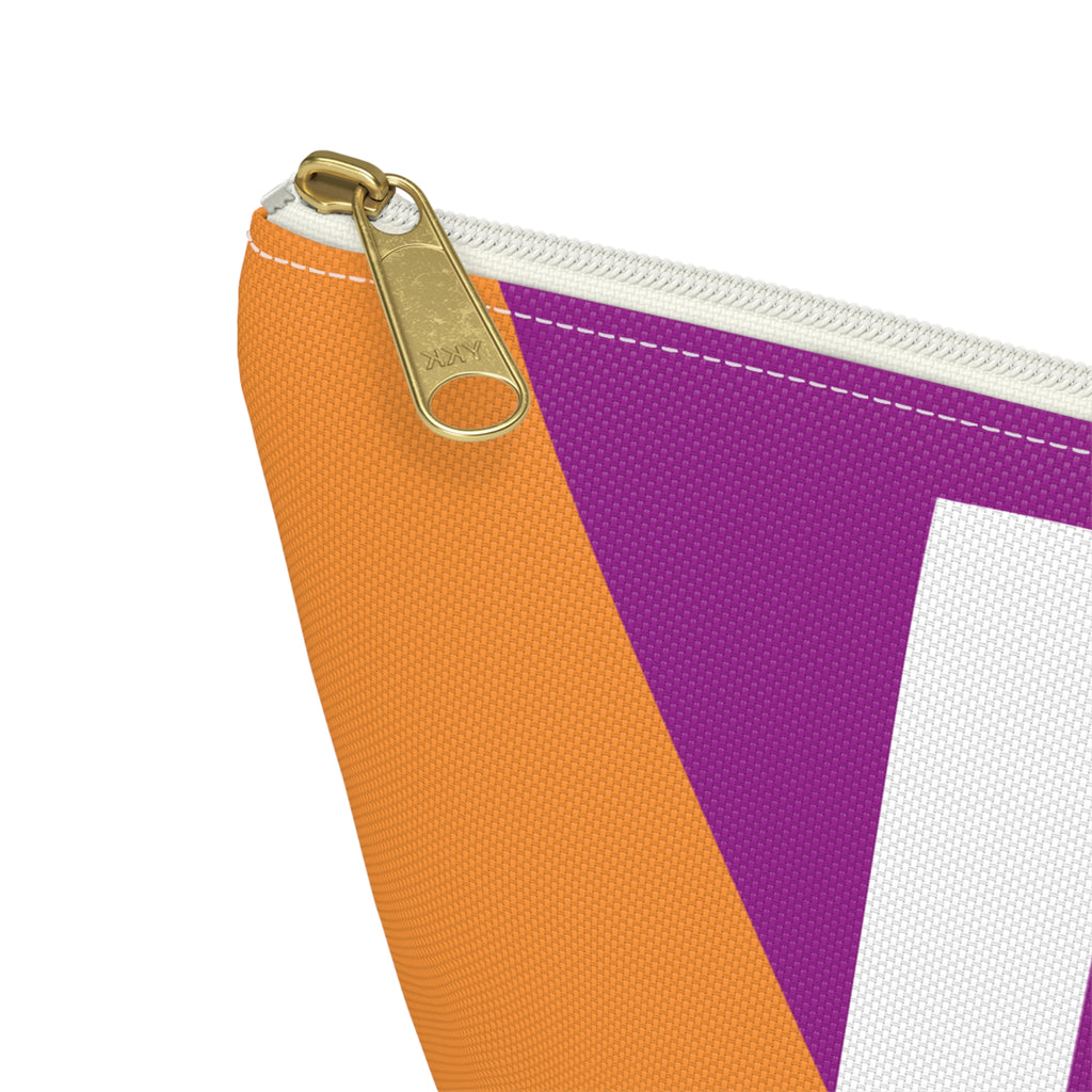 Colorblock Accessory Pouch — Monogram L T-Bottom Cosmetic Bag