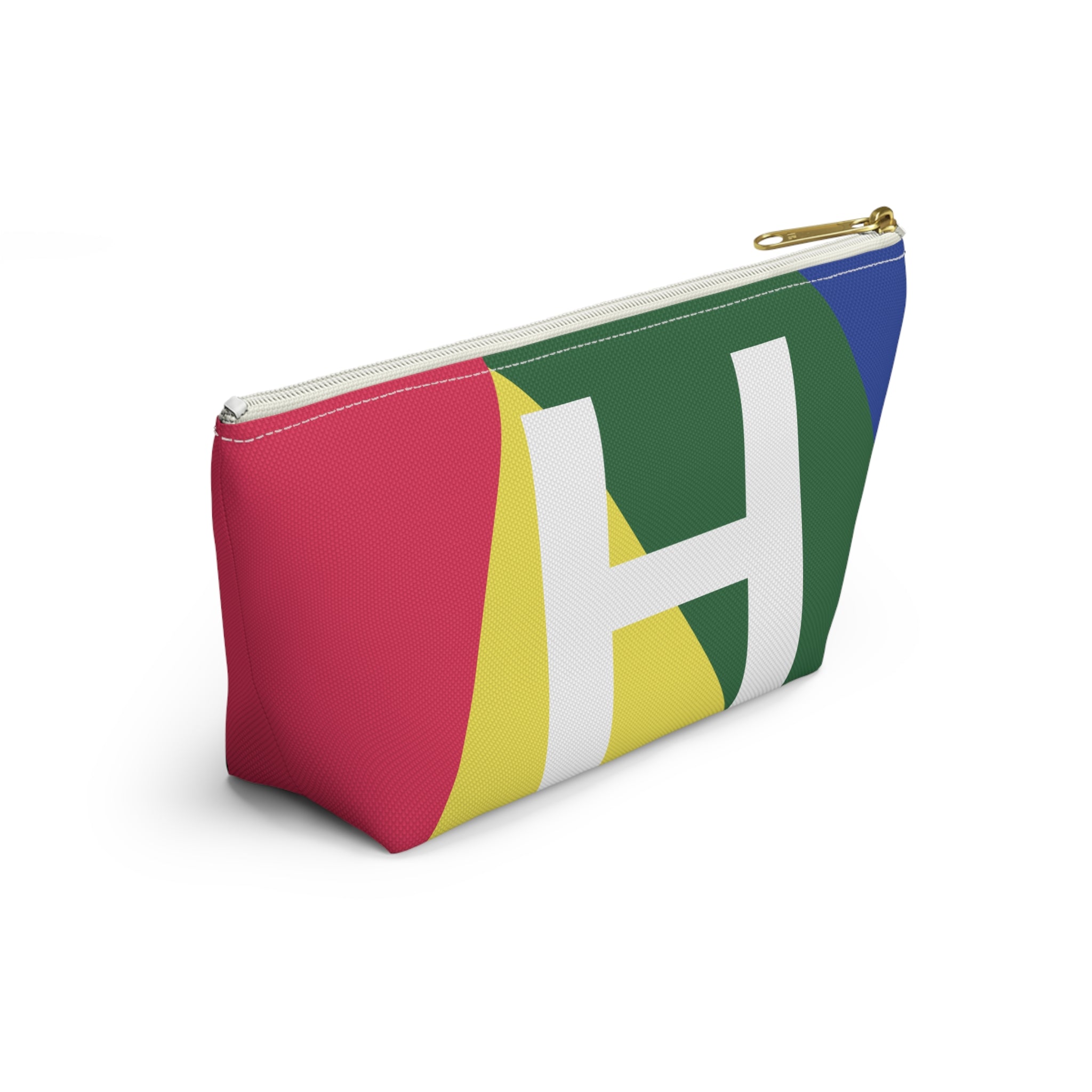 Colorblock Accessory Pouch — Monogram H T-Bottom Cosmetic Bag