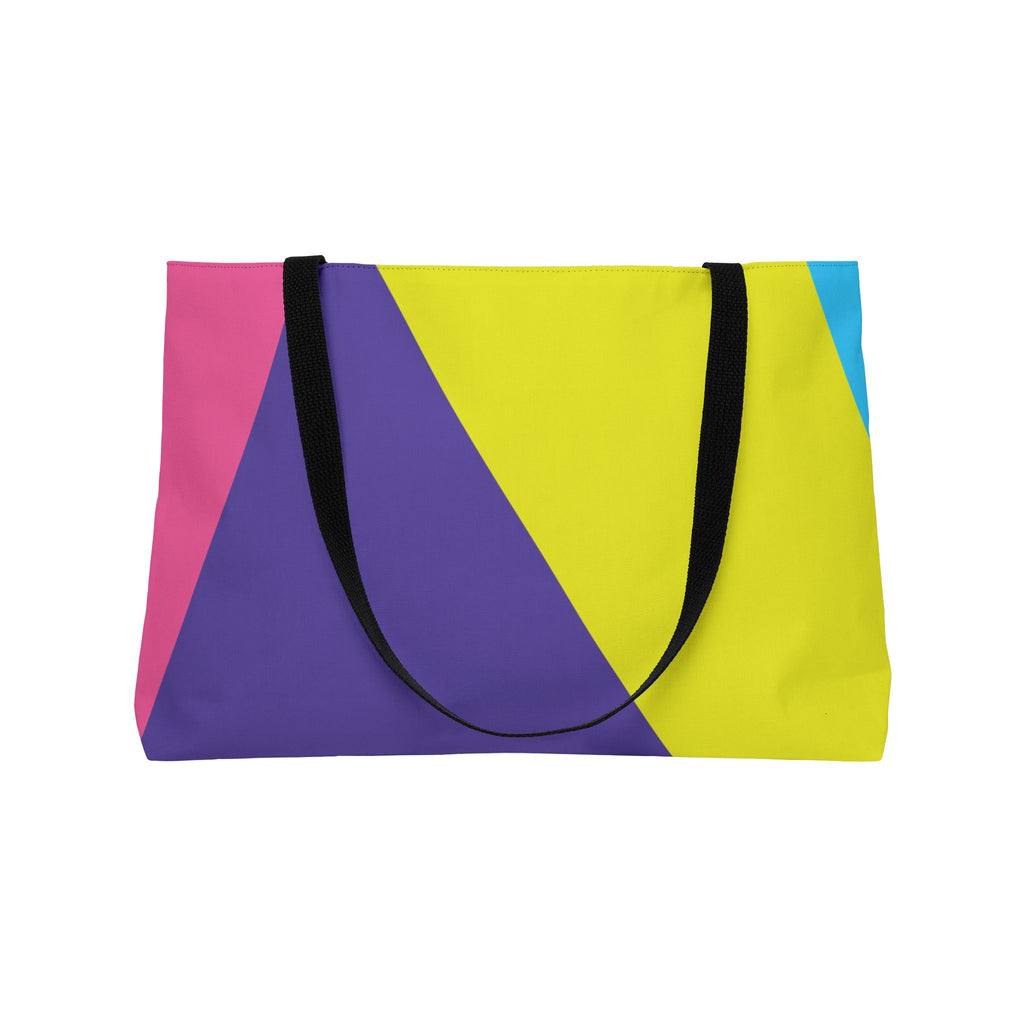 Colorblock Tote Bag