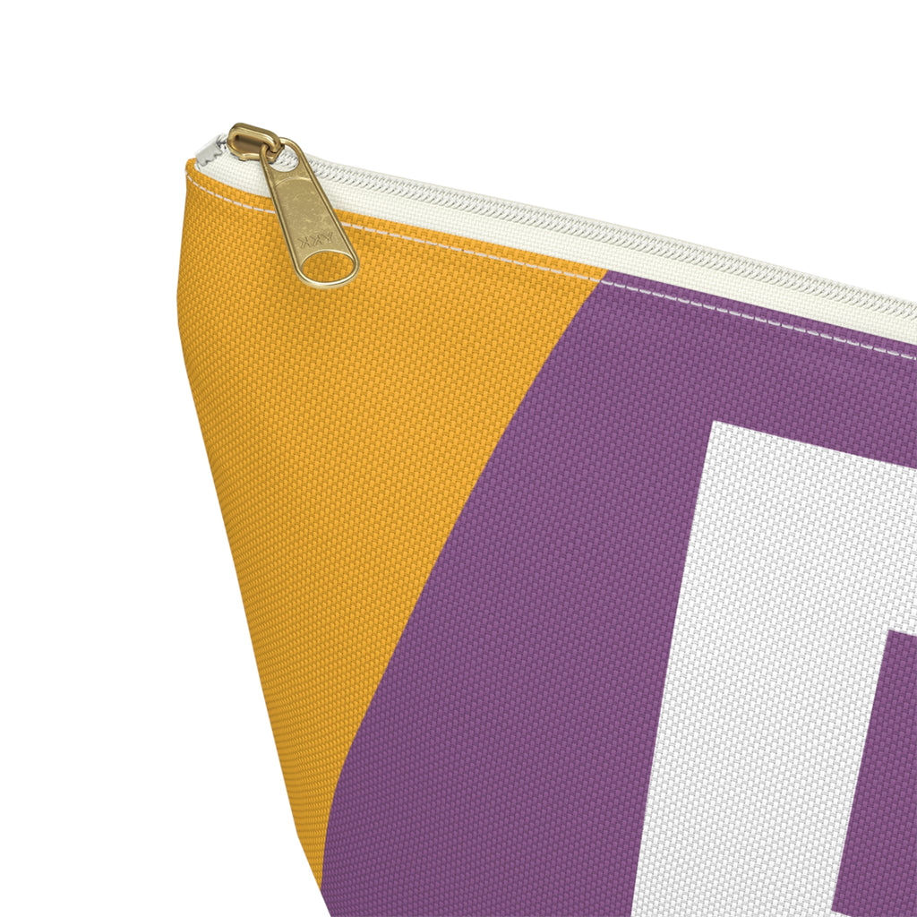 Colorblock Accessory Pouch — Monogram P T-Bottom Cosmetic Bag