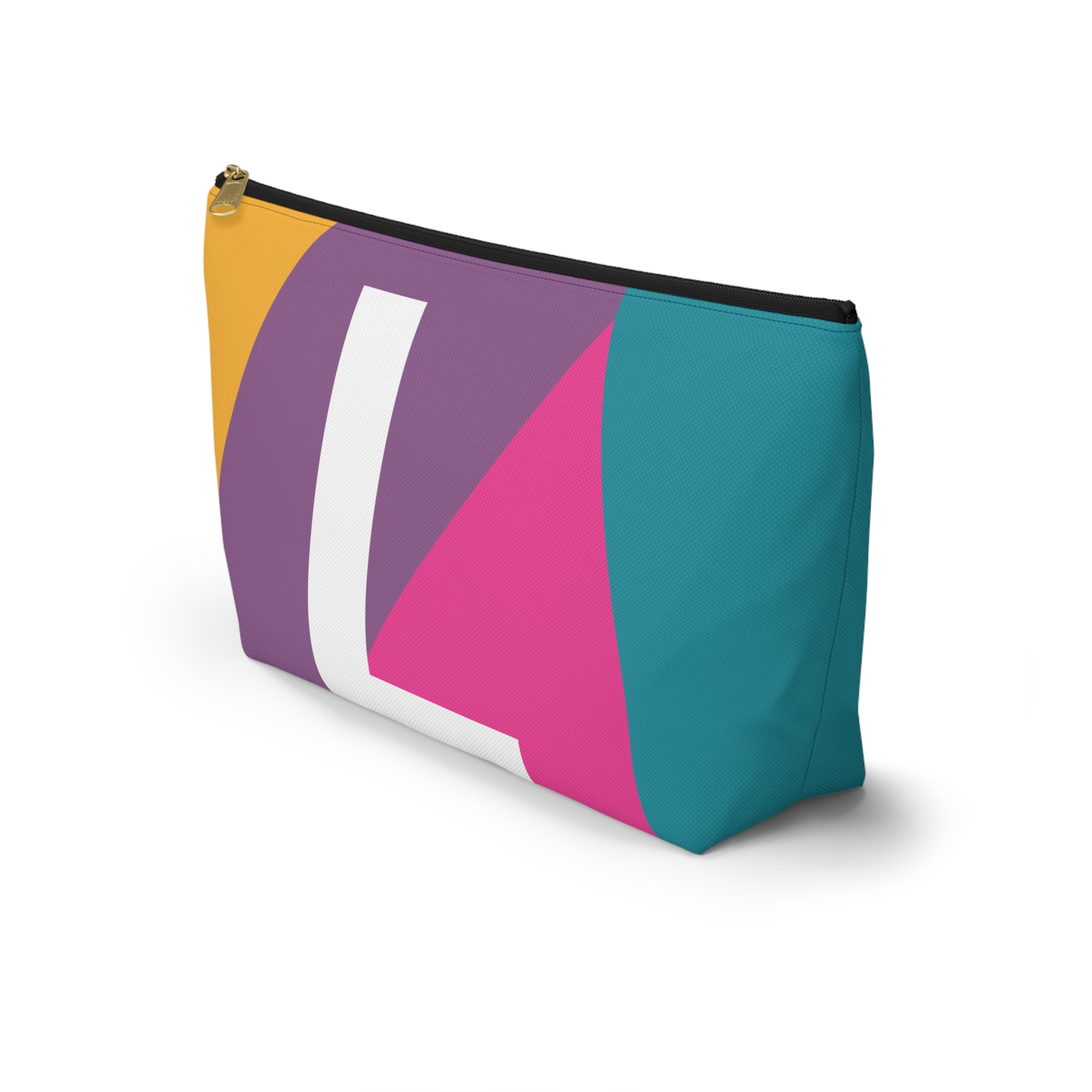 Colorblock Accessory Pouch — Monogram L T-Bottom Cosmetic Bag