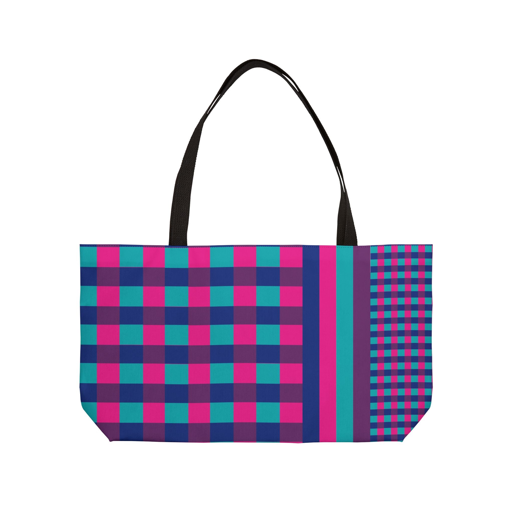 Colorblock Tote Bag
