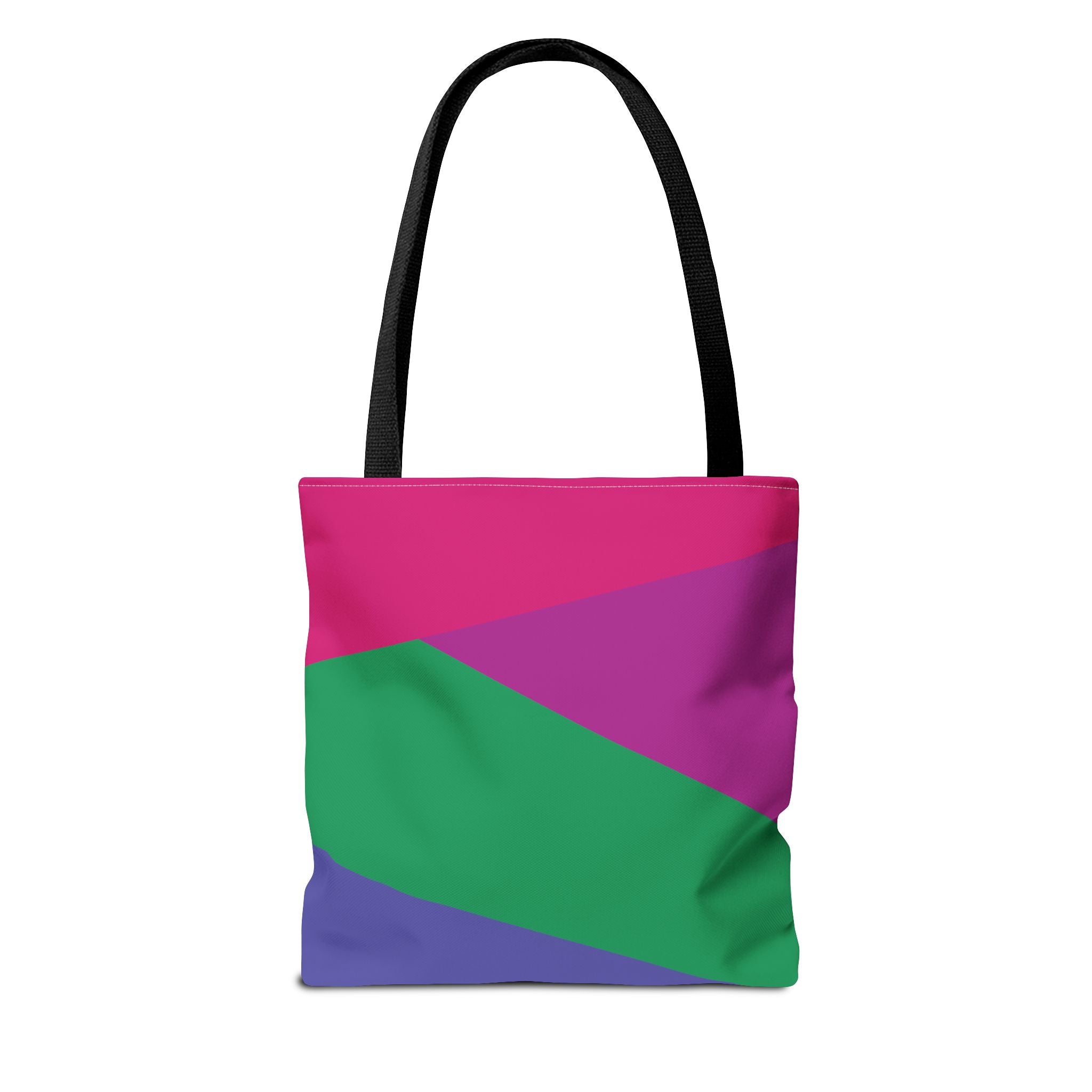 Colorblock Tote Bag