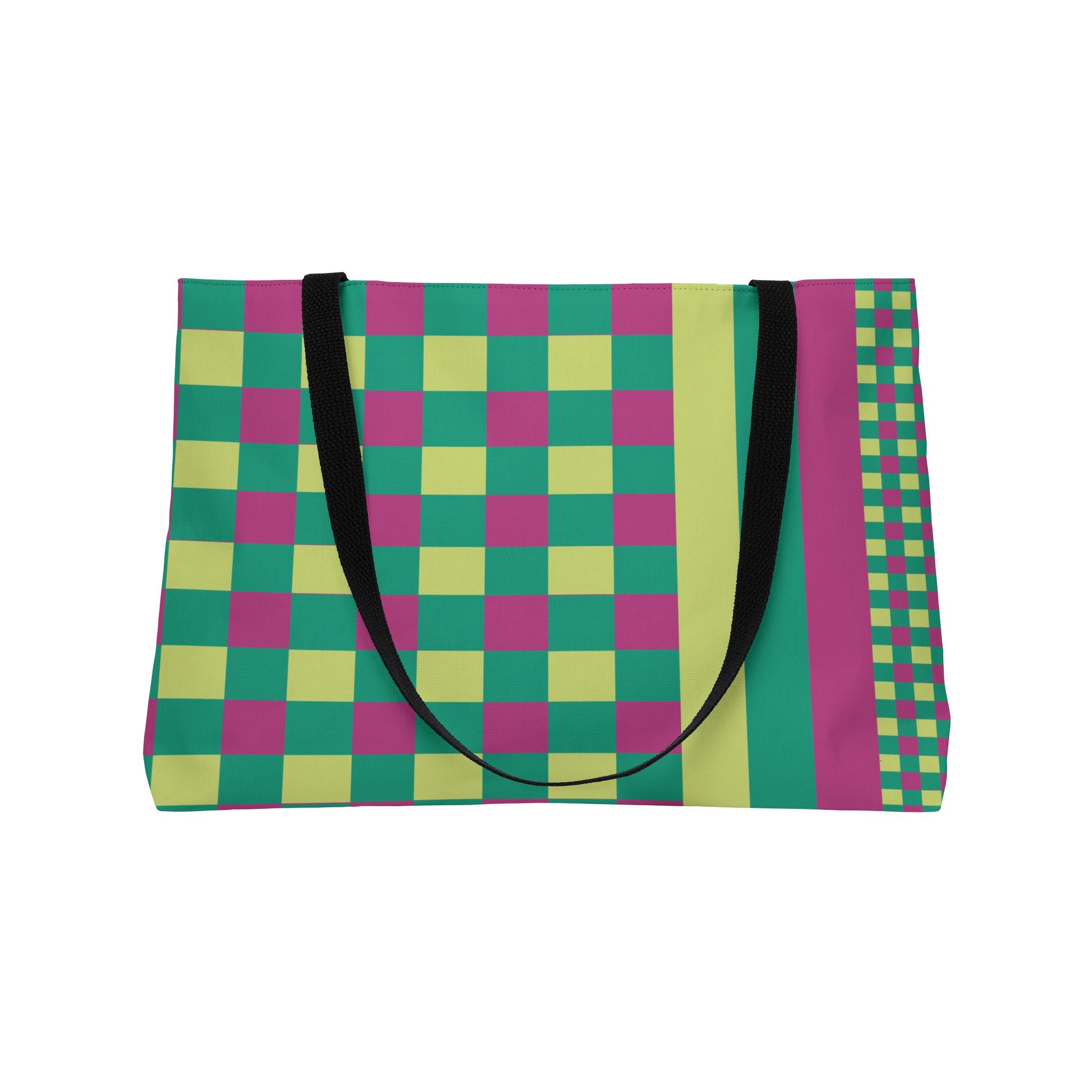 Colorblock Tote Bag
