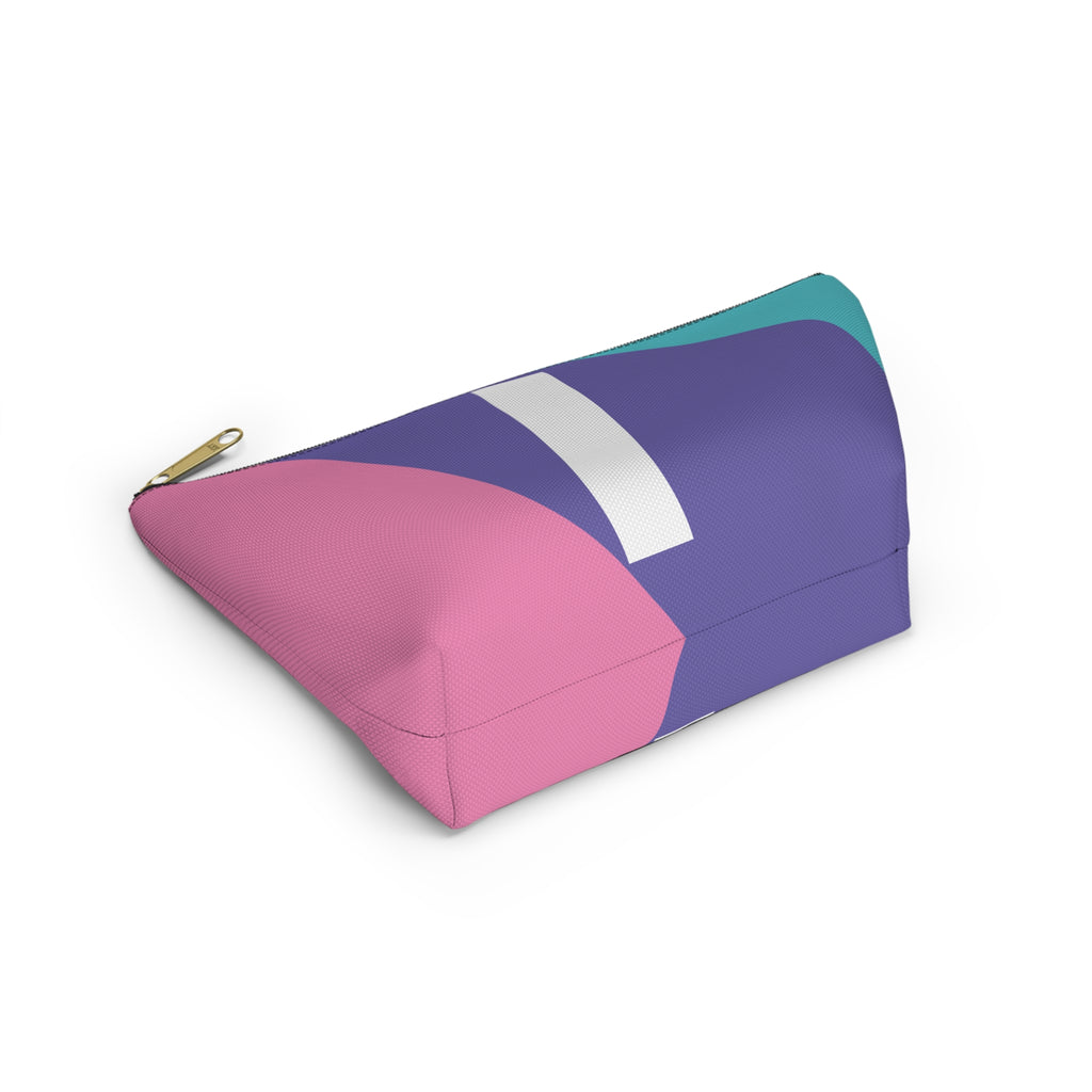 Colorblock Accessory Pouch — Monogram I T-Bottom Cosmetic Bag