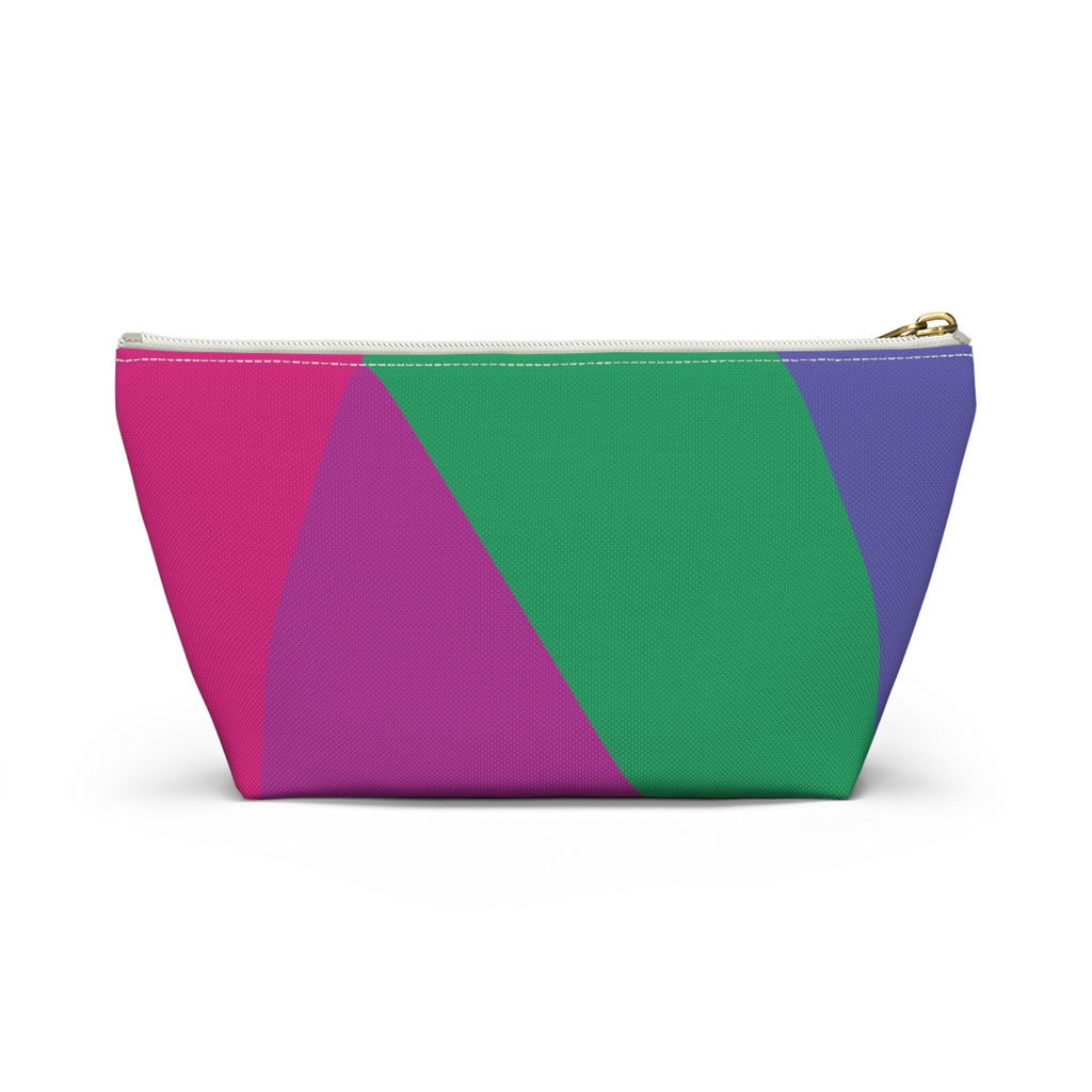 Colorblock Accessory Pouch