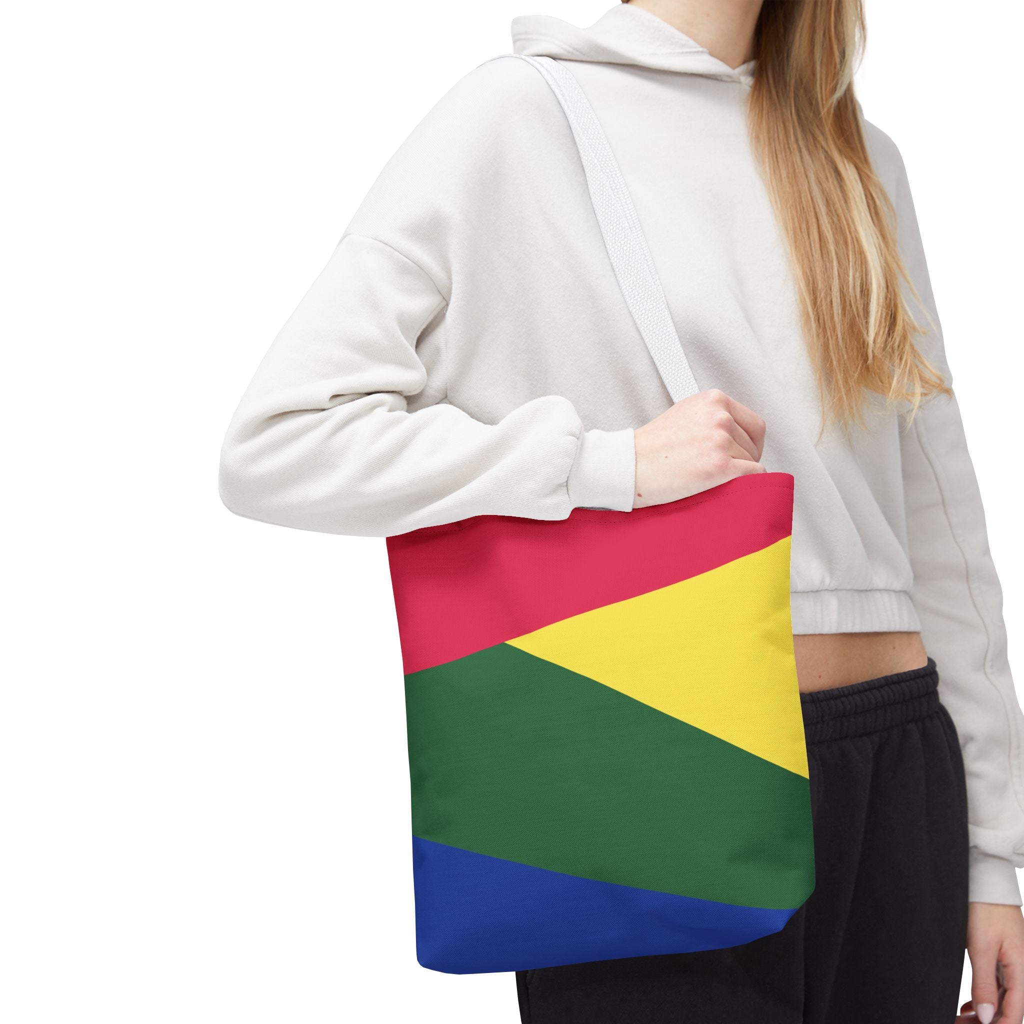 Colorblock Tote Bag