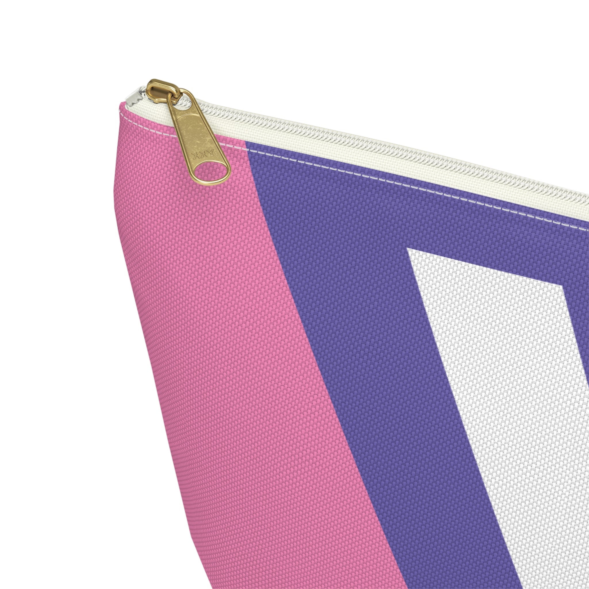 Colorblock Accessory Pouch — Monogram Y T-Bottom Cosmetic Bag