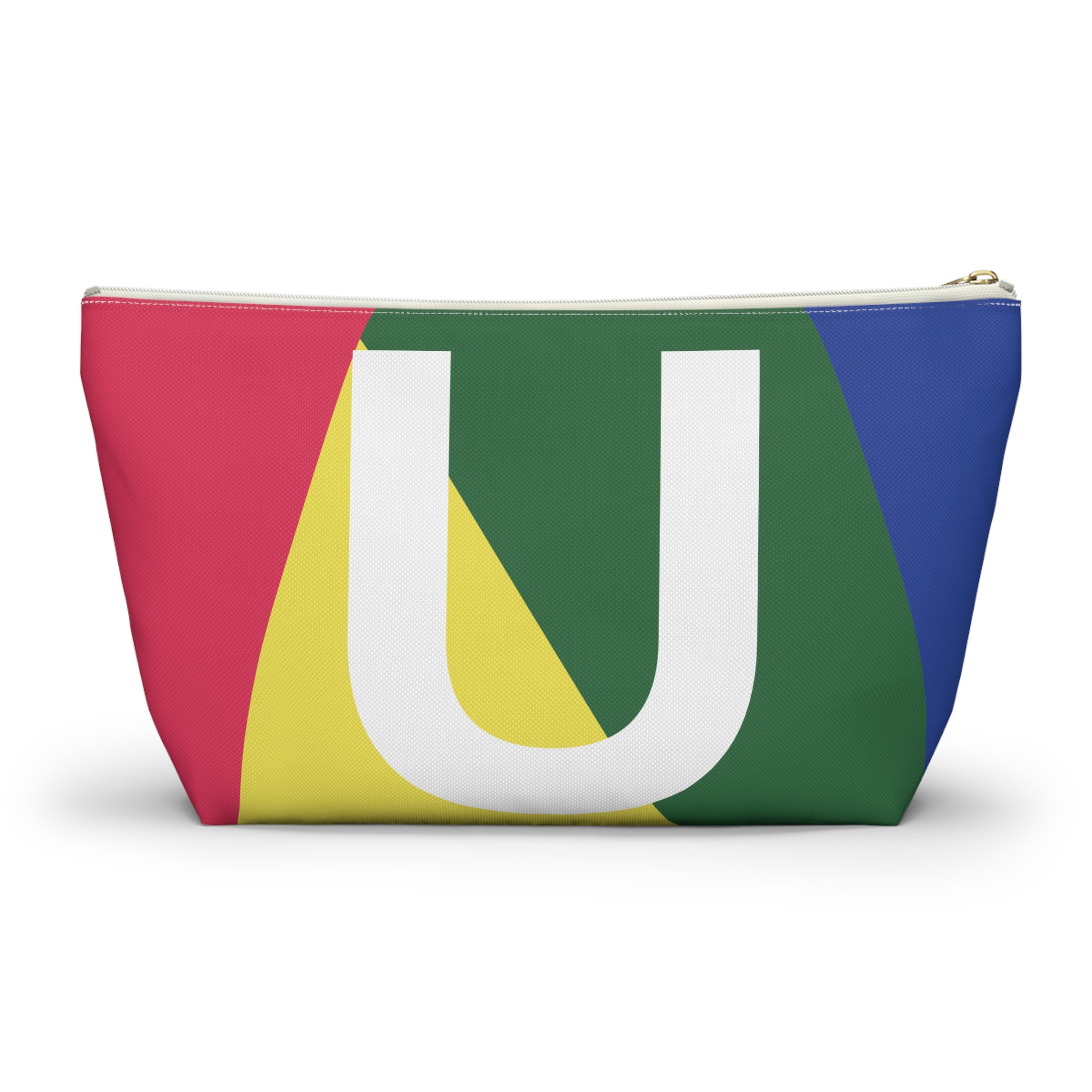 Colorblock Accessory Pouch — Monogram U T-Bottom Cosmetic Bag