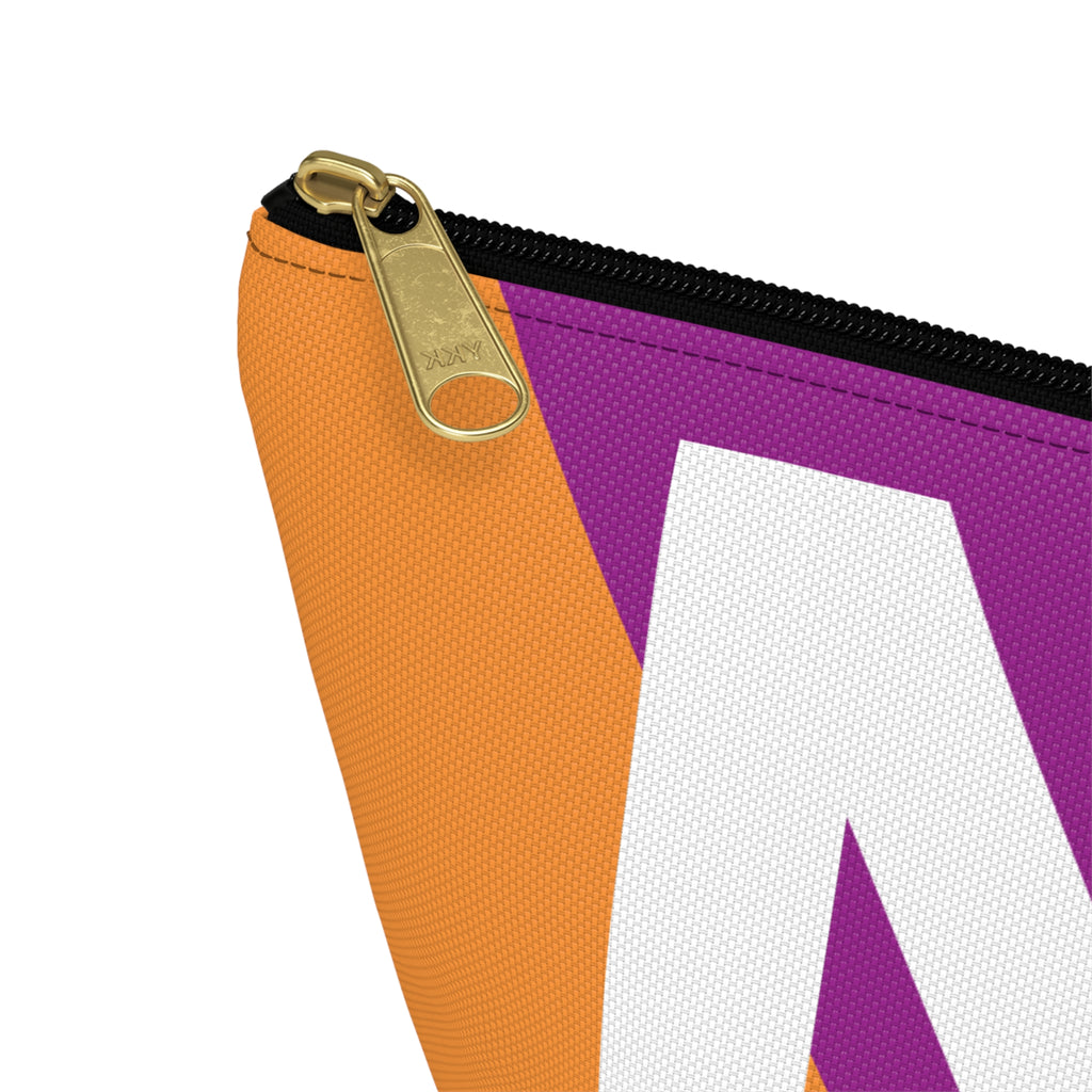 Colorblock Accessory Pouch — Monogram M T-Bottom Cosmetic Bag