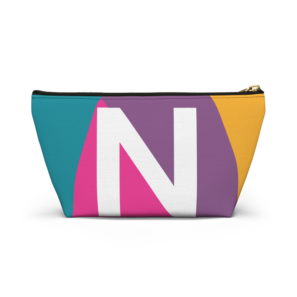 Colorblock Accessory Pouch — Monogram N T-Bottom Cosmetic Bag