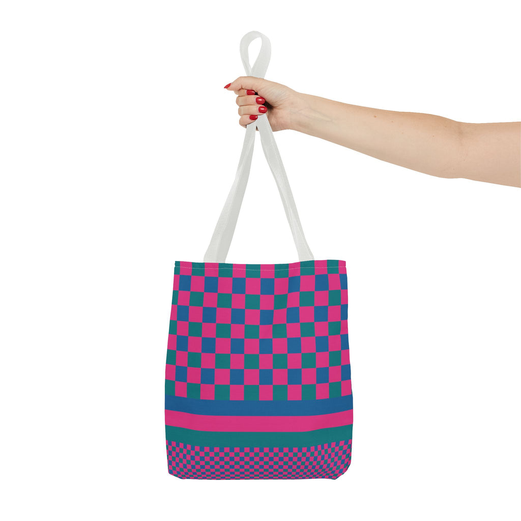 Colorblock Tote Bag