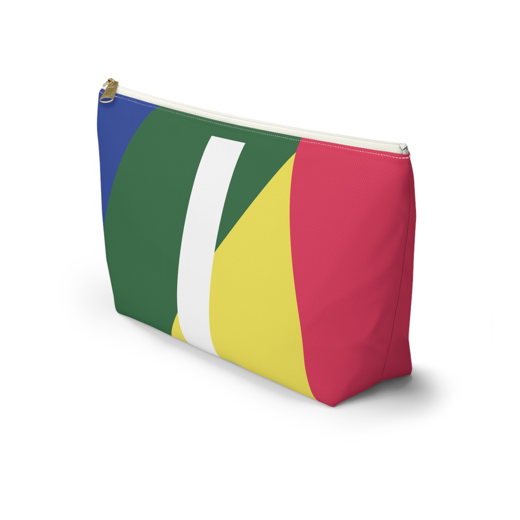 Colorblock Accessory Pouch — Monogram I T-Bottom Cosmetic Bag