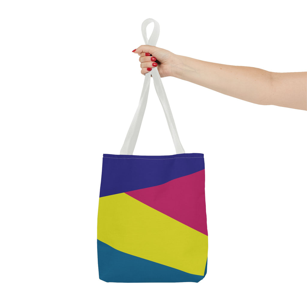 Colorblock Tote Bag