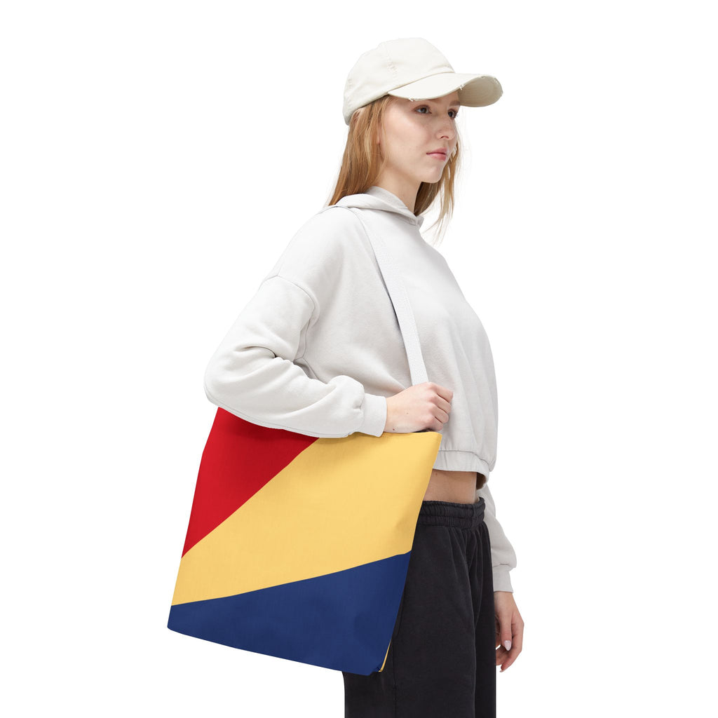Colorblock Tote Bag