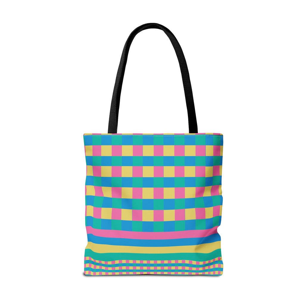 Colorblock Tote Bag