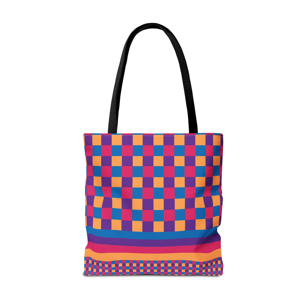 Colorblock Tote Bag