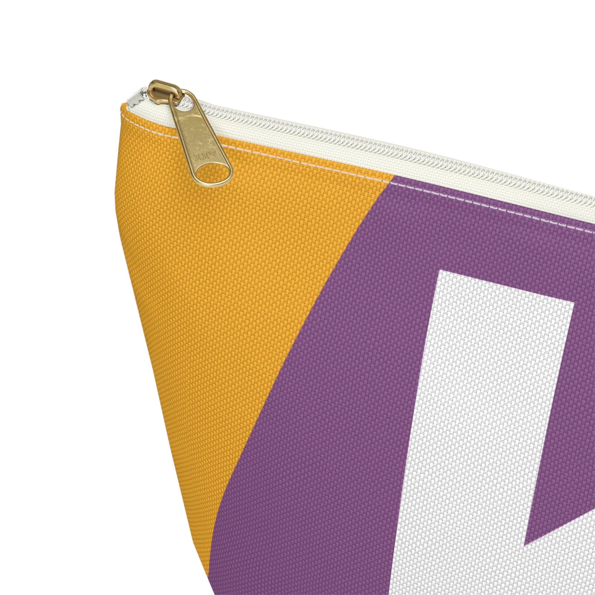 Colorblock Accessory Pouch — Monogram K T-Bottom Cosmetic Bag