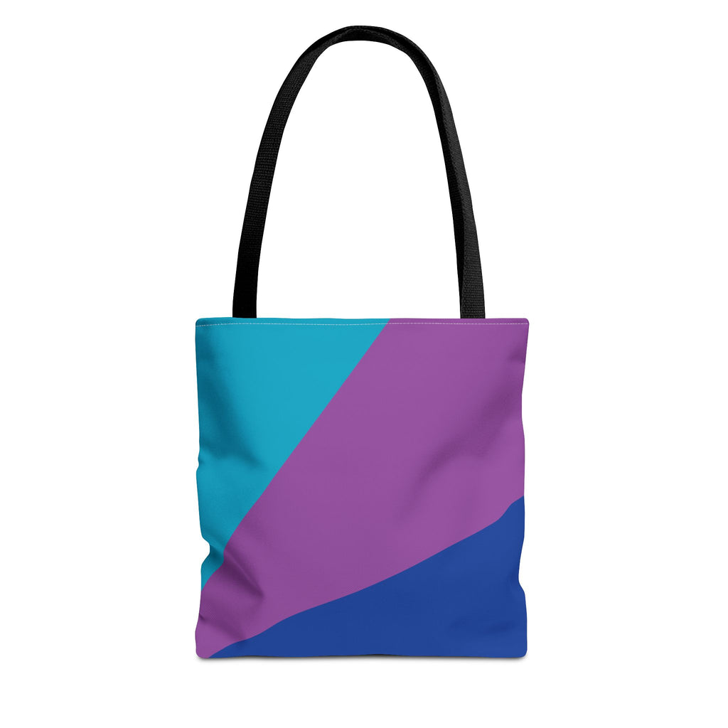Colorblock Tote Bag