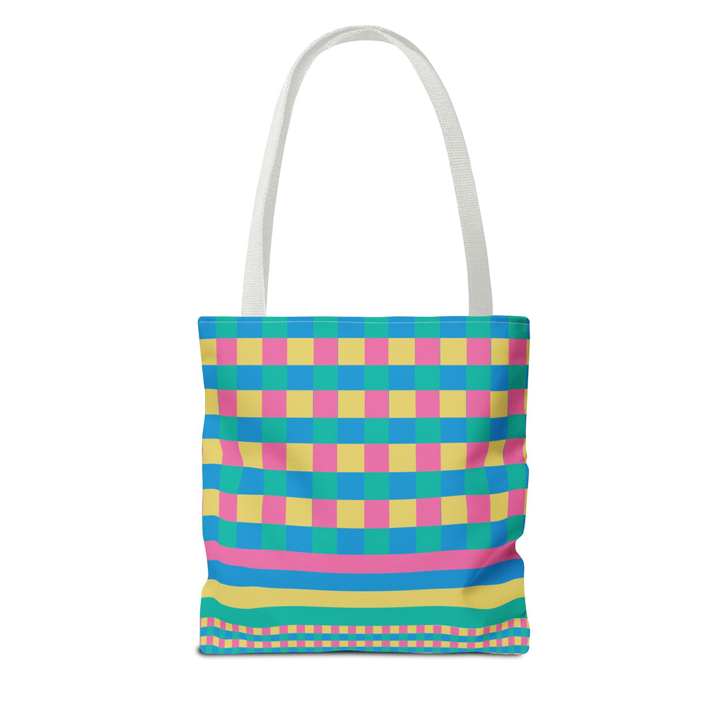 Colorblock Tote Bag