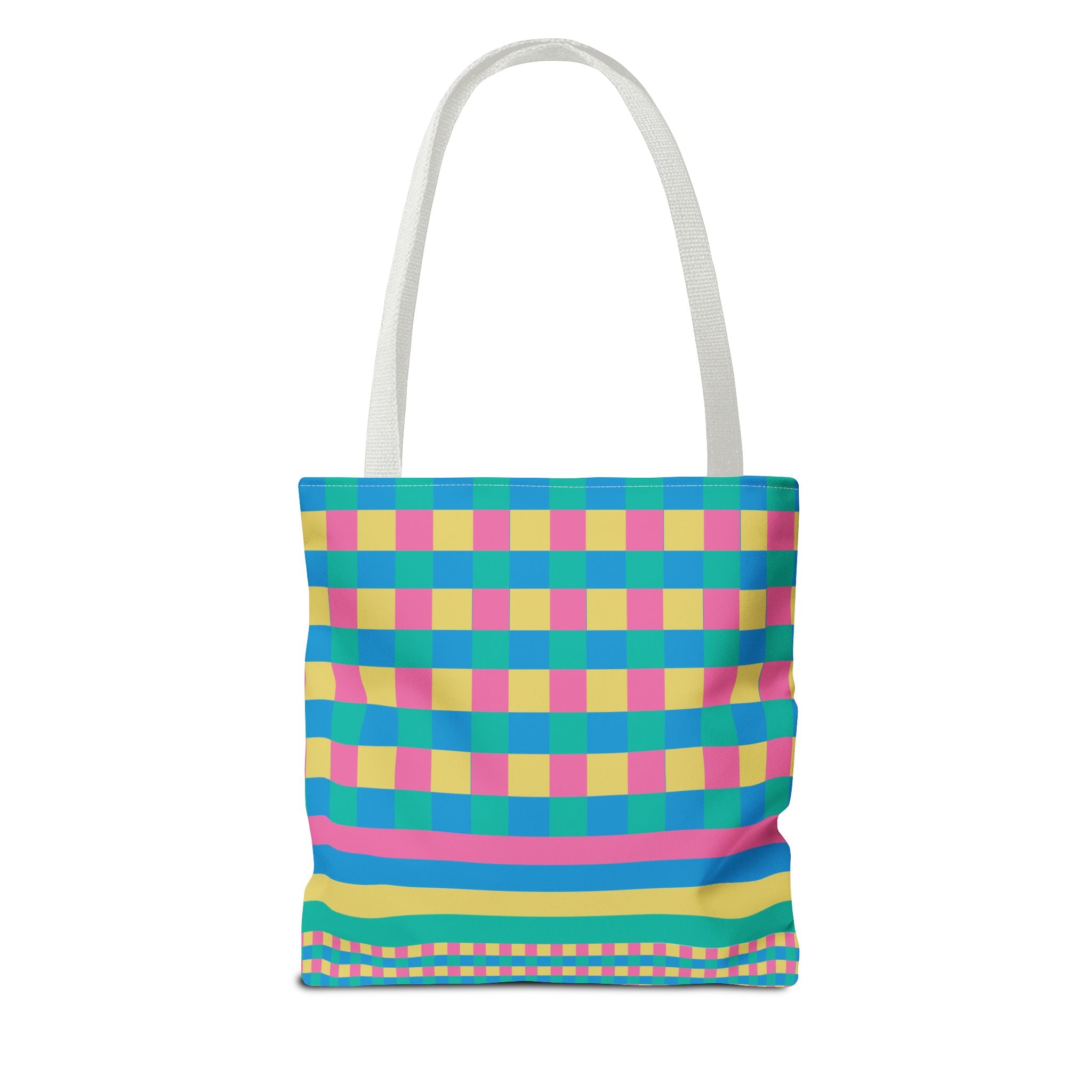 Colorblock Tote Bag