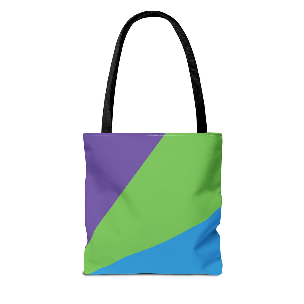 Colorblock Tote Bag
