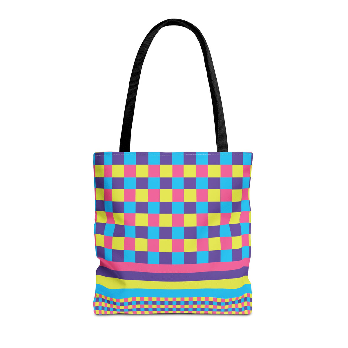 Colorblock Tote Bag