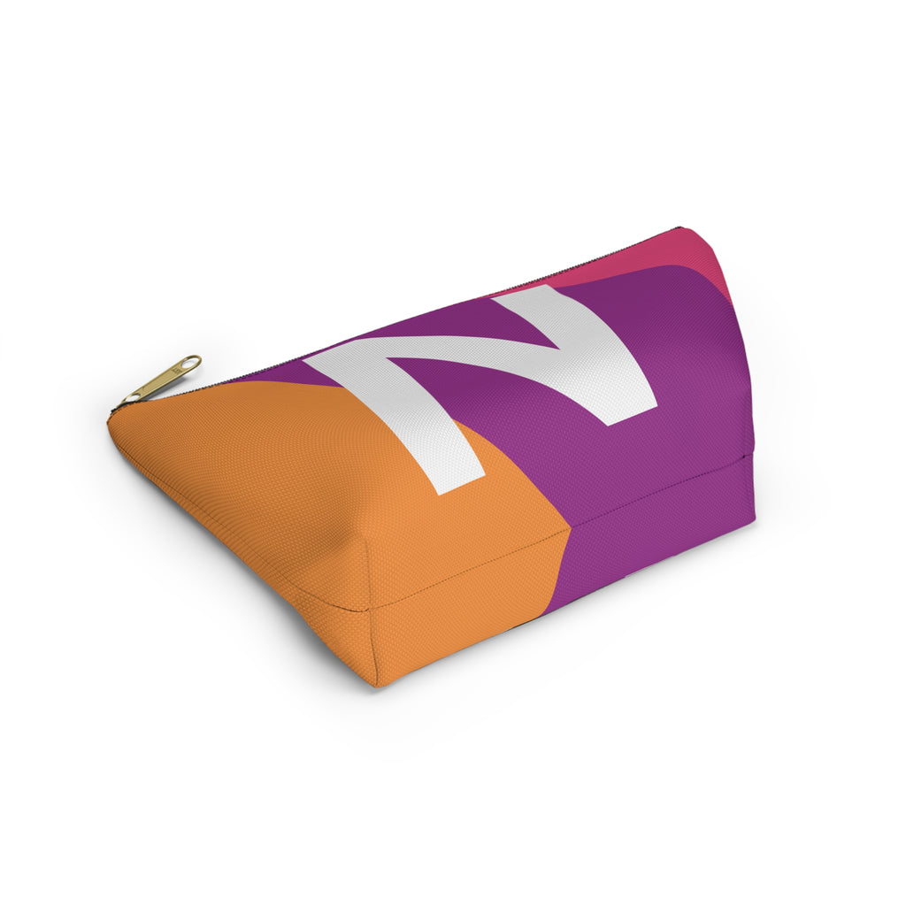 Colorblock Accessory Pouch — Monogram N T-Bottom Cosmetic Bag