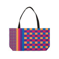 Colorblock Tote Bag