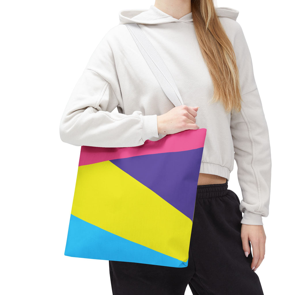 Colorblock Tote Bag
