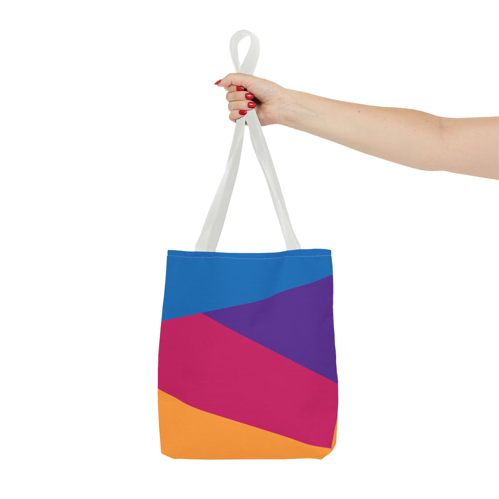 Colorblock Tote Bag