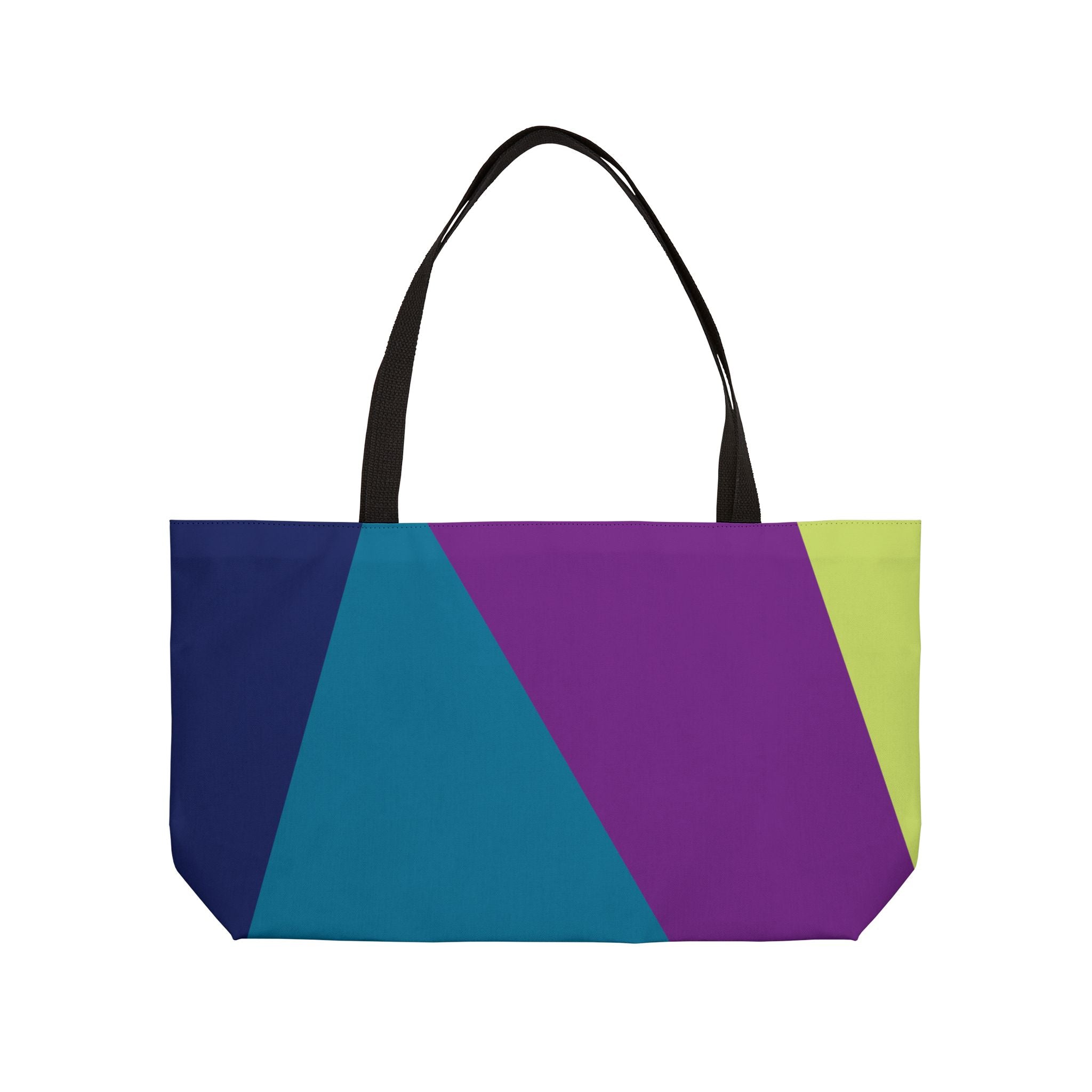 Colorblock Tote Bag
