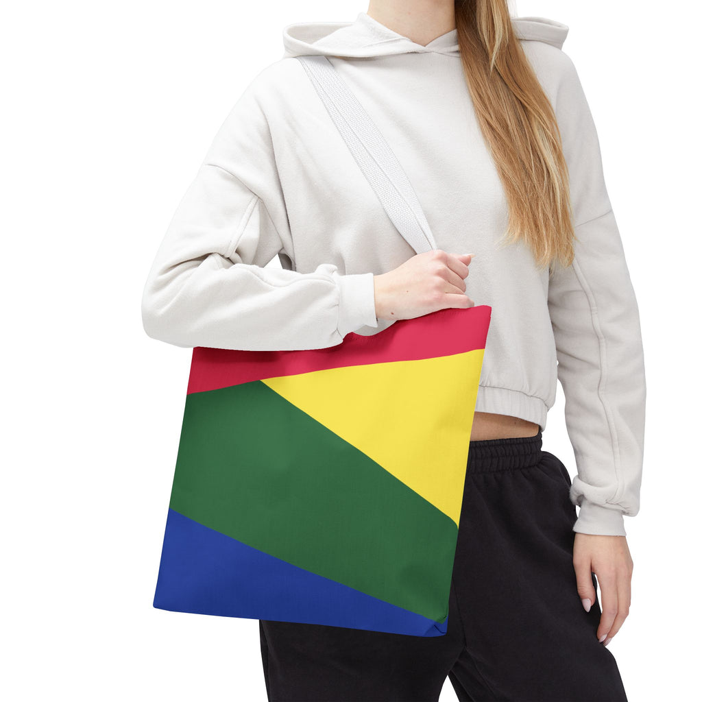 Colorblock Tote Bag