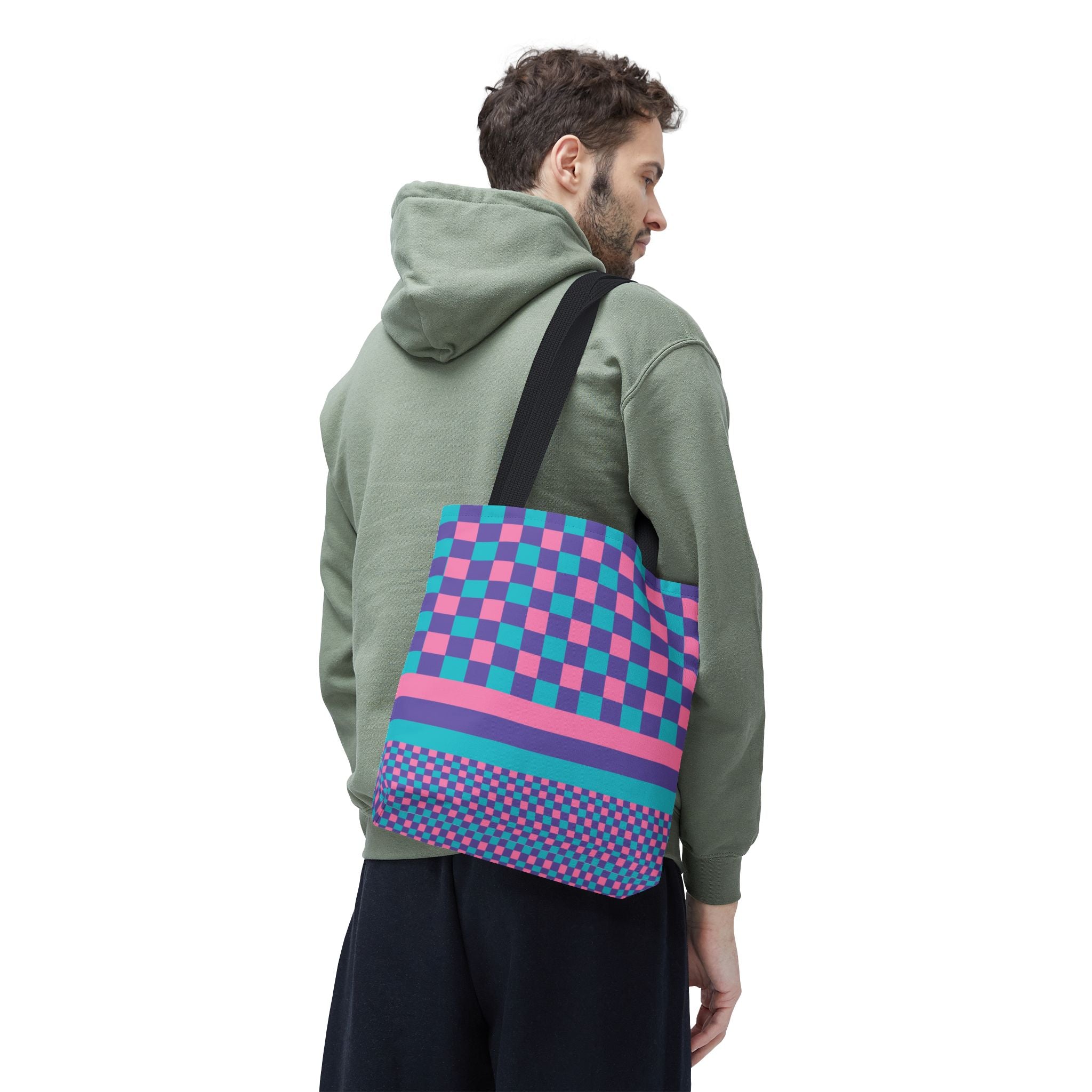 Colorblock Tote Bag